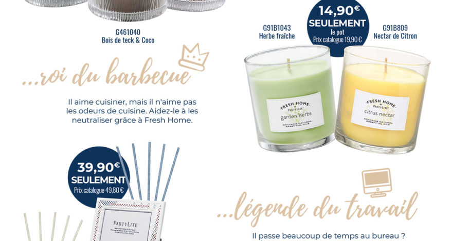 Catalogue Partylite Automne Hiver 2019 – Bougie PartyLite par Cécile